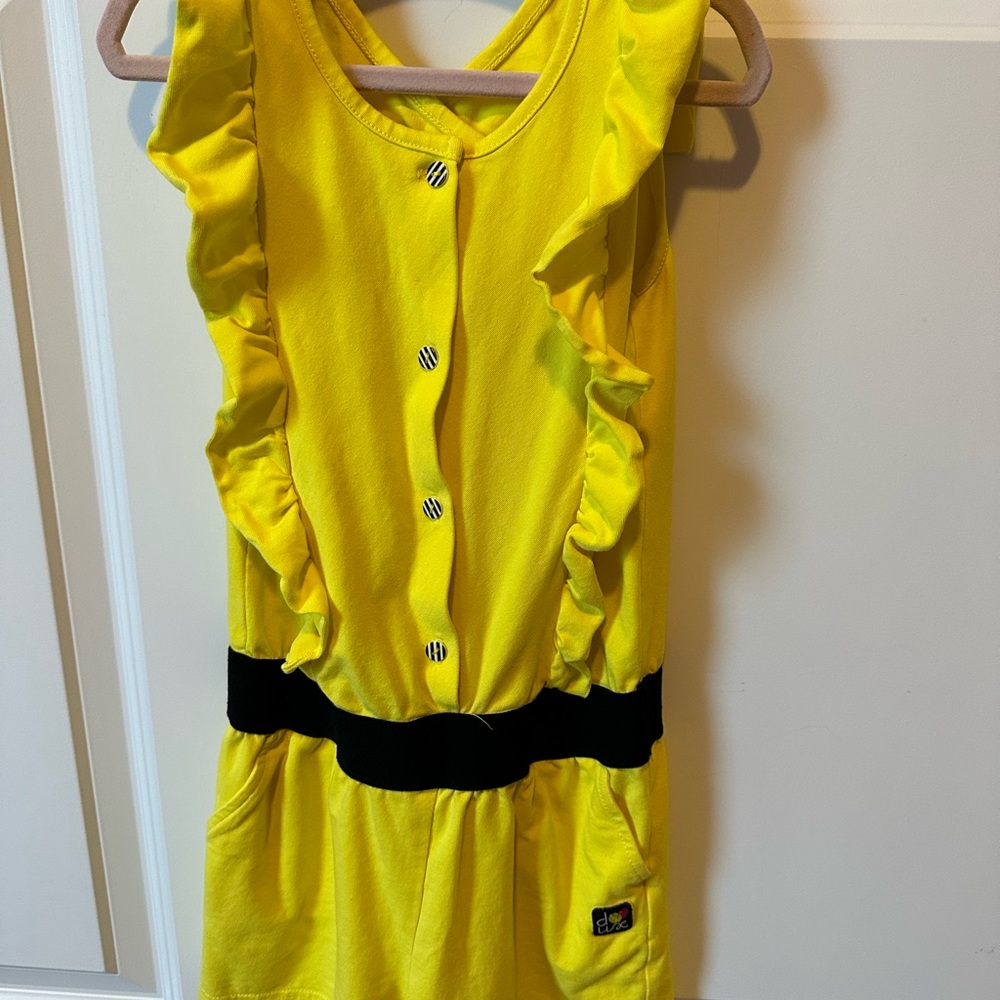 Deux Par Deux Yellow Romper